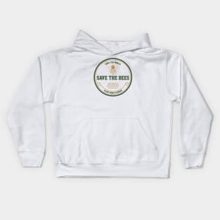 Save The Bees Kids Hoodie